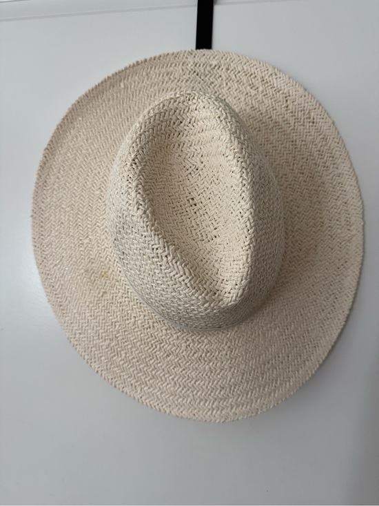 Mud Pie Accessories - Mud Pie Cream Straw Panama-Style Sun Hat